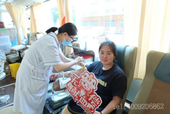 點滴聚愛心，公司組織開展公益獻血活動(圖3)