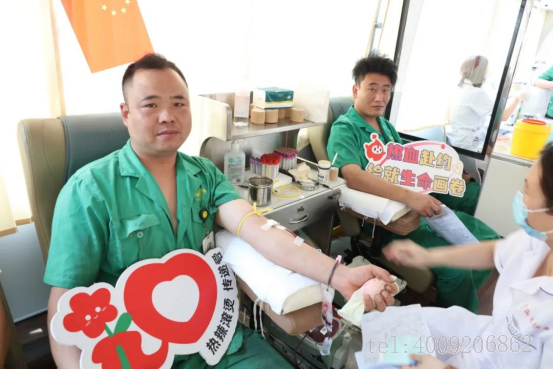 點滴聚愛心，公司組織開展公益獻血活動(圖4)